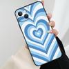 Красочный Круглый Чехол-Сердечко Любовь для iPhone 17 Pro Max 16 15 11 13 12 14 Pro Max mini 15 16 Plus 16e 17 Air