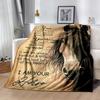 Horse Racing Derby Event Blankets are suitable for living rooms, bedrooms, camping, and other places, making them an ideal choice for gifts.