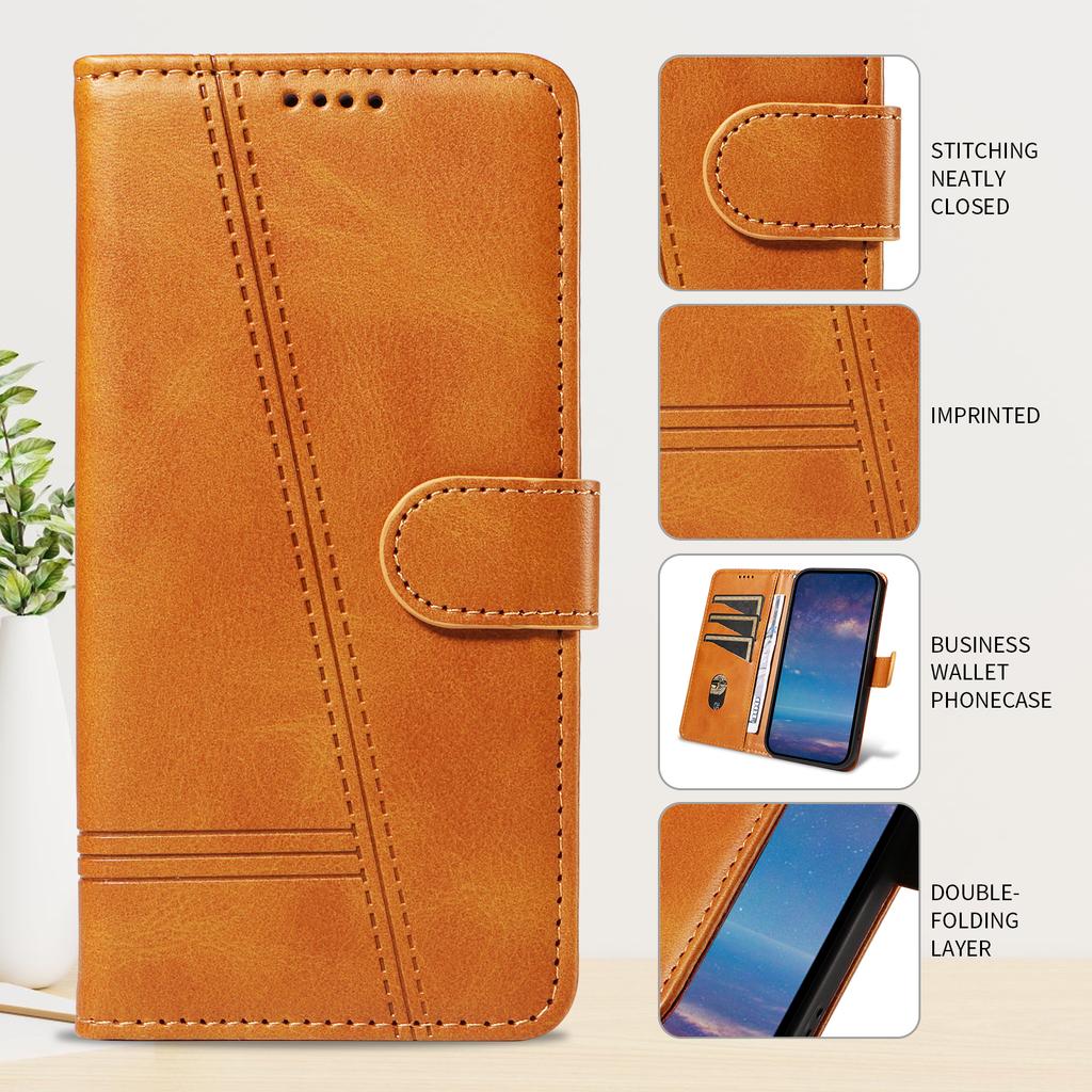 Для Xiaomi Redmi A5 NFC (173,45*79,35*8,45 мм) Кошелек Чехол Т-образные линии Кожаный Чехол для телефона Подставка