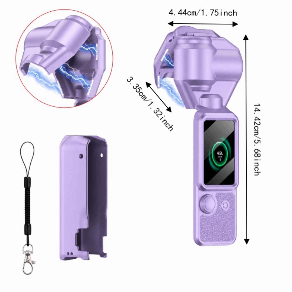 Flip Cover Screen Protector Shockproof Storage Case for DJI Osmo Pocket 4 Gimbal Camera Accessories