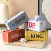 1pc Container Desktop Storage Box Stackable With Cover Coin Small Items Box Scene Figurine Living Room Bedroom Office Organizer