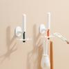 Вращающиеся на 360° шестизахватные настенные крючки Органайзеры Способы Крючок Водонепроницаемые наклейки Кухонная вешалка для ванной комнаты