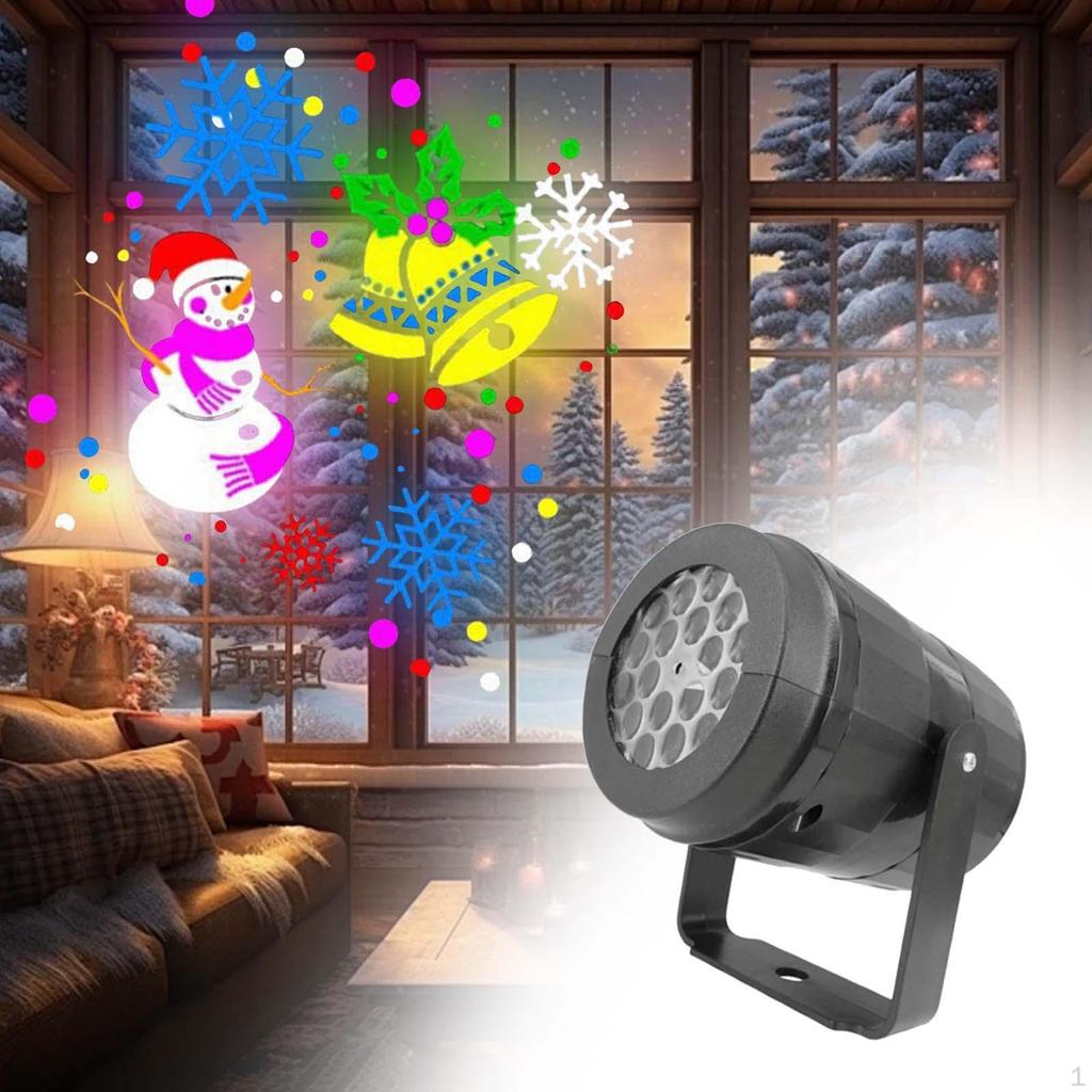 Snowflake Projectors Light Gifts LED for Garden Year Xmas