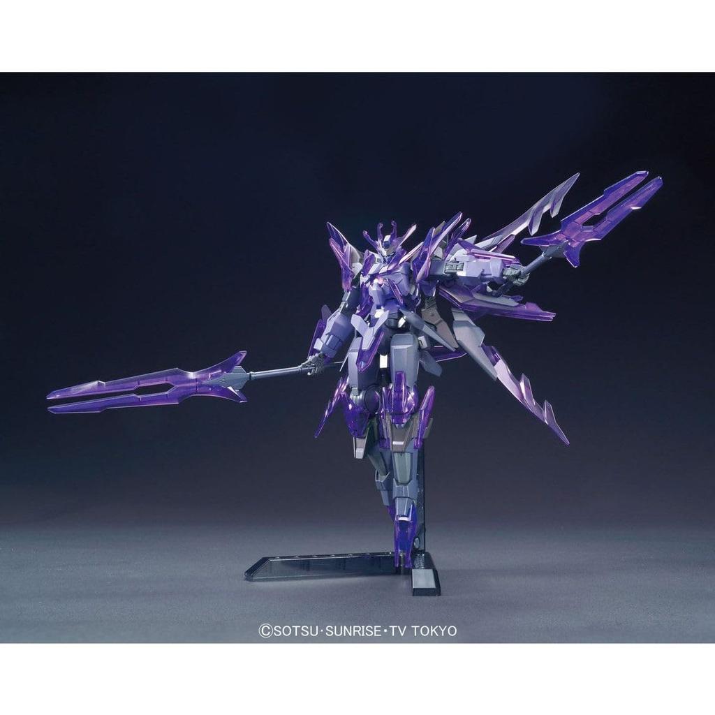 Пластиковая модель HGBF Gundam Build Fighters Flame Try Transient Gundam Glacier в масштабе 1/144 с цветовой кодировкой