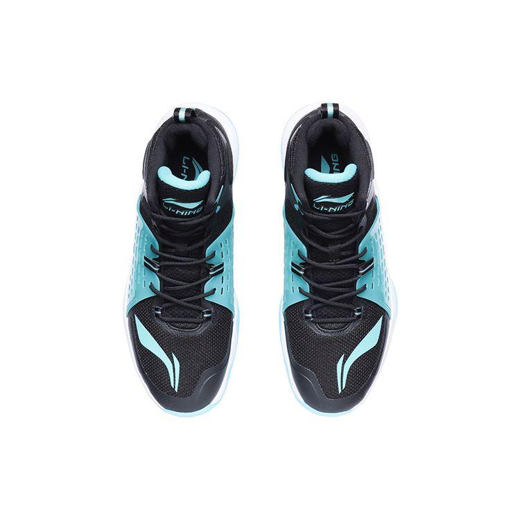 Баскетбольные кроссовки Li Ning из искусственной кожи, амортизирующие, износостойкие, дышащие, с поддержкой, средней высоты, унисекс, ABAR065-1