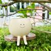 Mini Swing Face Planter Pot Hanging Head Planter Smile Face Hanging Hammock Planter for Indoor Outdoor Plant Succulent Pots