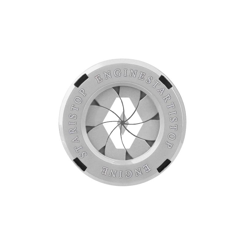 For NewRenault Car Start Stop Button Cover Car Interior Decor Engine Switch Sticker RS Megane 2 3 4 Trafic Scenic 2 Clio Captur SS1