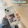 Zhitai Card Holder Mobile Phone Case for iPhone Models: iPhone 16, Apple 15, Xs Max, Cinnamon Dog 14, and 6/7/8 Plus.