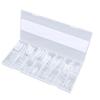160 Pcs Toenail Forms Clear Toenail Extension Full Cover Tips with Accurate Markings for Manicure   At Home