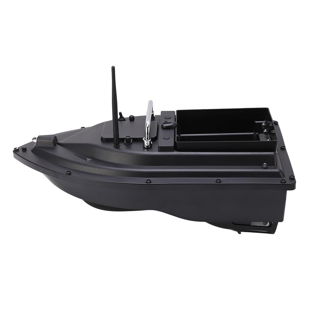 Bait Boat Intelligent 2.4Ghzs One Hand Remote Control 2kg Load Bearing Black RC Fishing Bait Boat