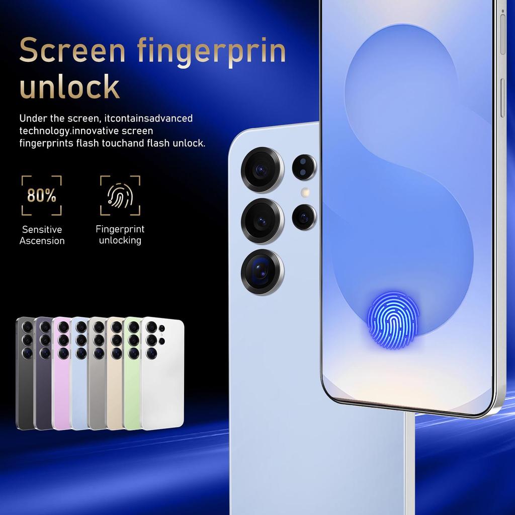 Смартфон S25 Ultra: Android 15 со встроенным стилусом, 16 ГБ ОЗУ + 1 ТБ памяти