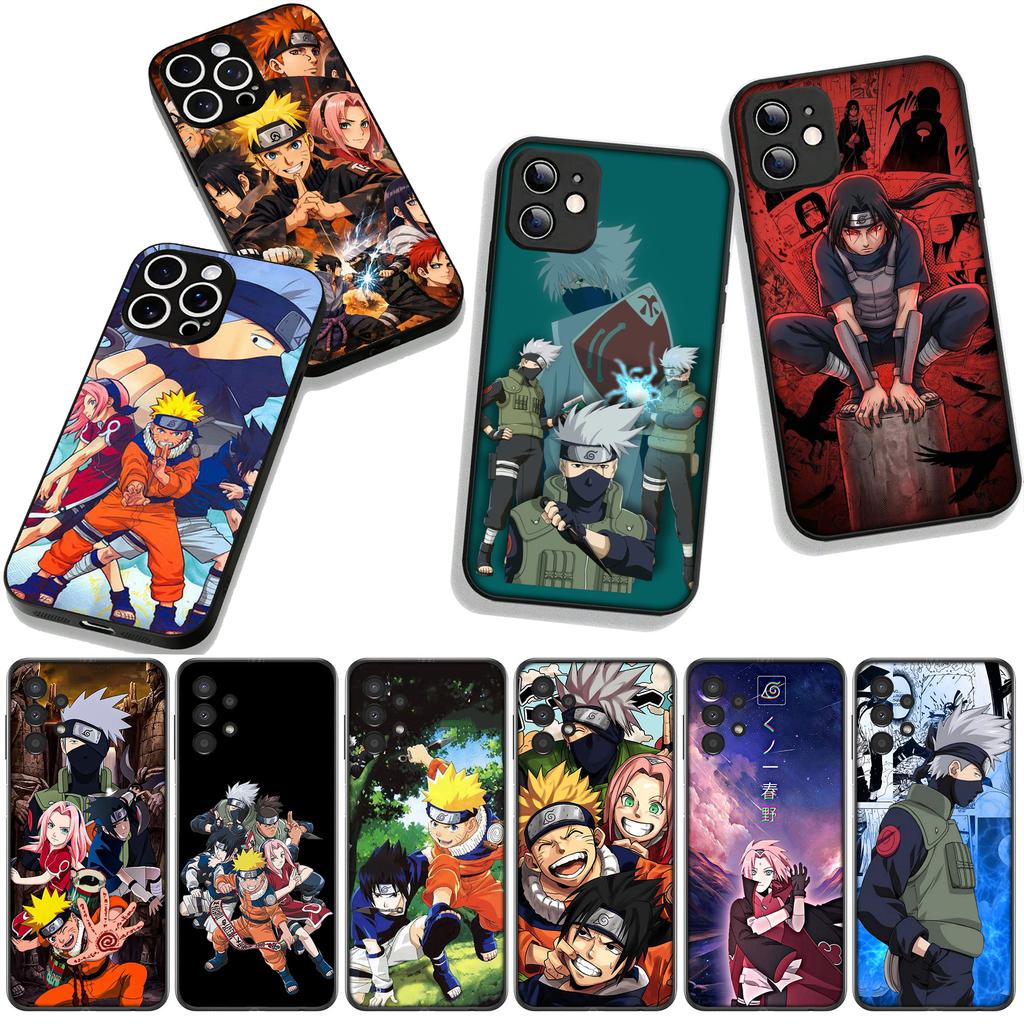 Cover for Apple iPhone 17 16 11 Pro XS Max XR 6 7 8 Plus 16E SE 2020 Air 5 SE2 Phone Case Kakashi Haruno Sakura Narutos Sasuke