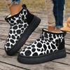 Winter Round Toe Sexy and Comfortable Casual Midsole Walking Boots for Women Fashion New Suede Warm Anti Slip Snow Boots