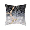 Geometric Sofa Pillow Cover Peach Skin Creative Home Office Cushion Cover Car Cushion