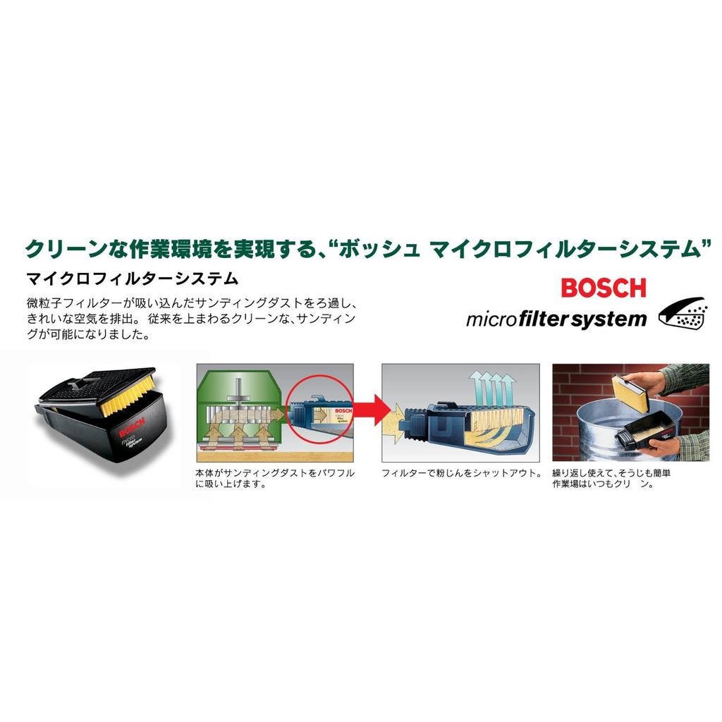 BOSCH Dust Suction Random Action Sander PEX260AE Electric Sander Compact Low Vibration Polishing