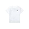 Футболка Polo SS22 Вышивка Маленький Пони Однотонная Хлопковый Трикотаж Круглый Вырез Короткий Рукав Стандартный Крой Детские Топы Белый CWPOTSHY8020175-100