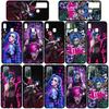 Для iPhone 16 15 Xiaomi Redmi Note 13 12 11 Pro Max X 9 14 Plus XR Samsung Galaxy A15 S24 S23 Huawei OPPO чехол Jayce аниме Arcanes Jinx Vi чехол для телефона