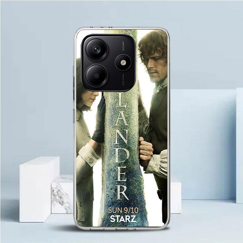 Outlander TV Soft Cover for Xiaomi Redmi Note 15 14 13 12 Pro Plus Phone Case 14S 11S 11T 11E 10S 10 4G Pattern Shell Redmi Note