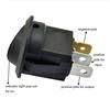 4pcs/set ON OFF Round Rocker Switch LED Car Dashboard Dash Boat Switches 3 Pins Switch