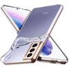 Ультратонкий прозрачный чехол для Samsung Galaxy S21 FE S22 S23 S24 Fe S25 Plus S25 Ultra Note 10 20