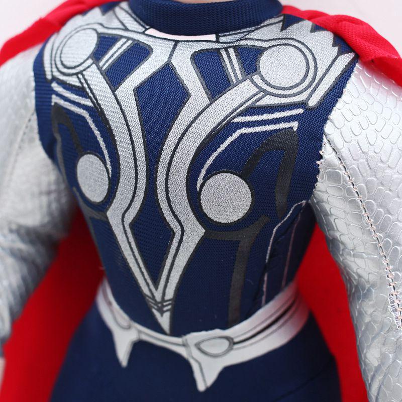 Плюшевые игрушки Мстителей премиум-качества с мягкими куклами Тора, Халка и Капитана Америки для детей