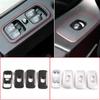 4pcs Car Window Lift Switch Button Control Panel Frame Cover Trim For Mercedes Benz G Wagon G Class W463 2007-10 Car