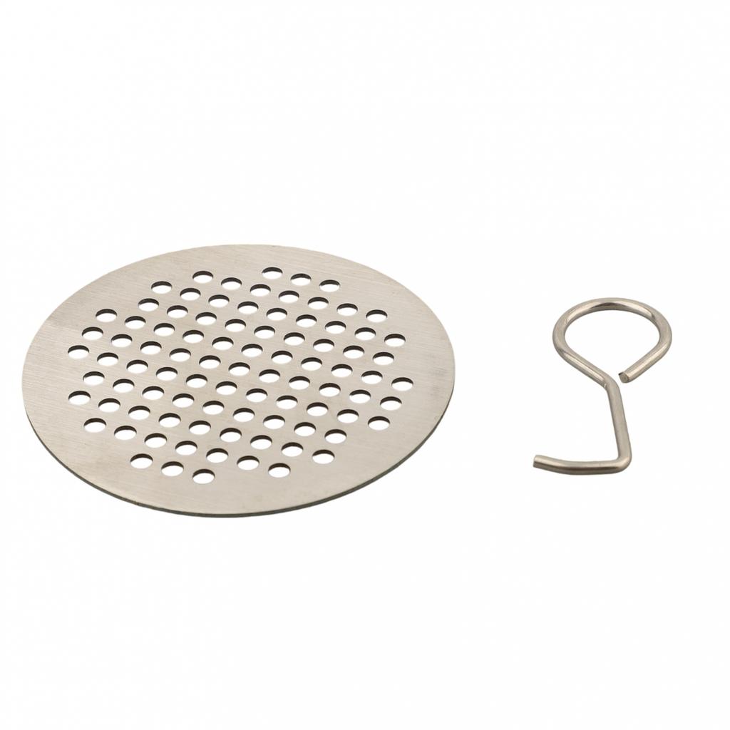 Stainless Steel Shower Sink Strainer Drain Hair Filter Cover For Bathroom Shower