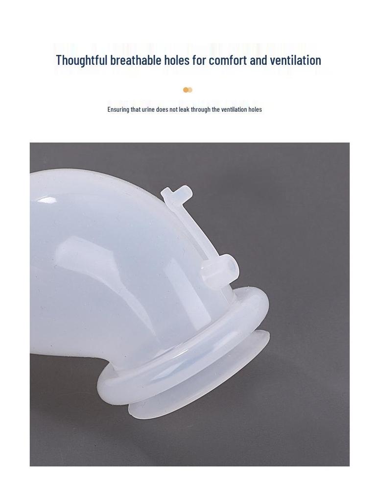 Портативный силиконовый мочеприемник с защитой от протекания для мужчин и женщин с недержанием мочи