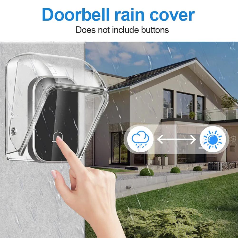 Transparent Design Outdoor Doorbell Cover Built to Last in All Seasons