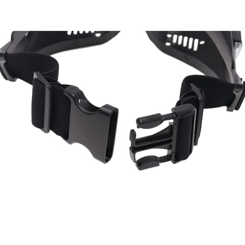 WoSporT TM Style Turbo Fan Goggles Black