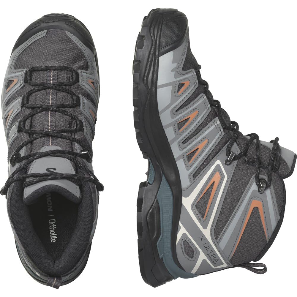 SALOMON Ботинки X ULTRA PIONEER MID ЖЕНСКИЕ Ultra Pioneer Mid Золотой см Походы/Треккинг GORE-TEX (X Gore-Tex) Женские Magnet/Quiet Shade/Coral 23.0