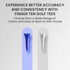100Pcs 38mm Golf Ball Holder Plastic Golf Seats Durable Golf Tee Set  Sport
