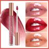 8 Colors Hyaluronic Acid Lip Gloss Moisturizing Shiny Lip Makeup Glitter Lipgloss Set with High Shine