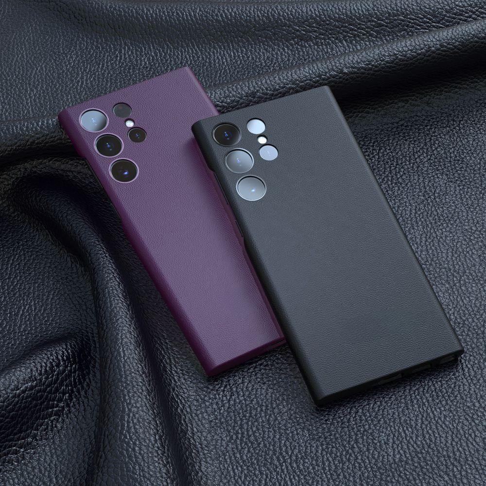 Phone Case for Samsung S24/S23/S24Ultra/S23Ultra/S22Ultra- Luxury Leather Protective Case Drop-Resistant Phone Cover for Men Women Lady