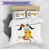 Pippi Longstocking 3pcs Bedding Set Duvet Cover Closure Includes 1 Duvet Cover & 2 Pillowcases for All Seasons Bedroom Home Dorm Decor