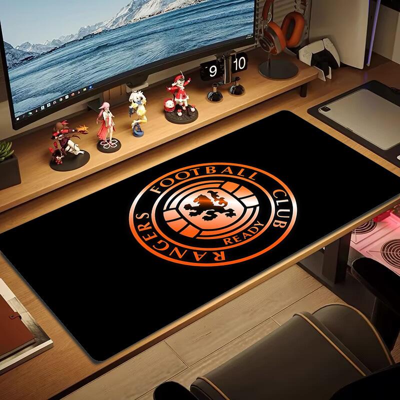 Rangers FC2 Print Cushion Non-slip Laptop Tablet Big Mousepad XXL Mat Mini PC Playmat With Lock edge