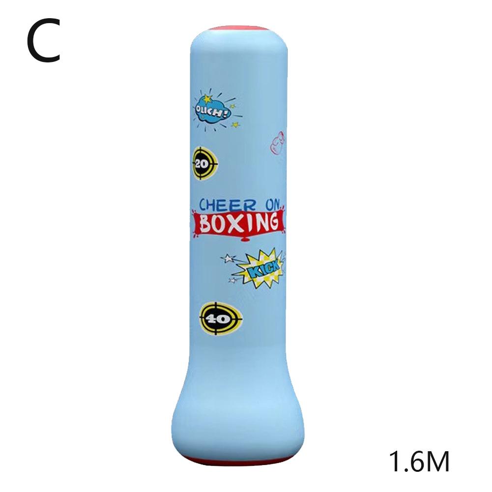 1.2/1.6M Children's Inflatable Punching Bag Gym Fitness Boxing Training Sandbag Stress Relief Toys For Adults Thickened Tumbler