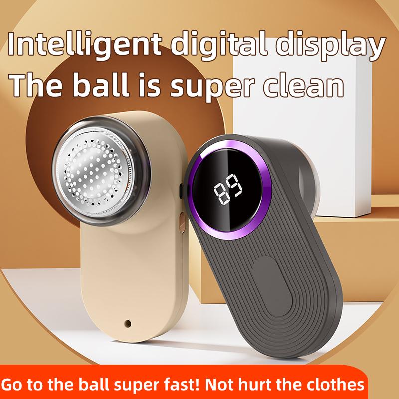 1PC Lint Remover for Clothing LED Digital Electric Pellet Fluff Remover USB Rechargeable Fuzz Fabric Shaver Sweater Dropshipping