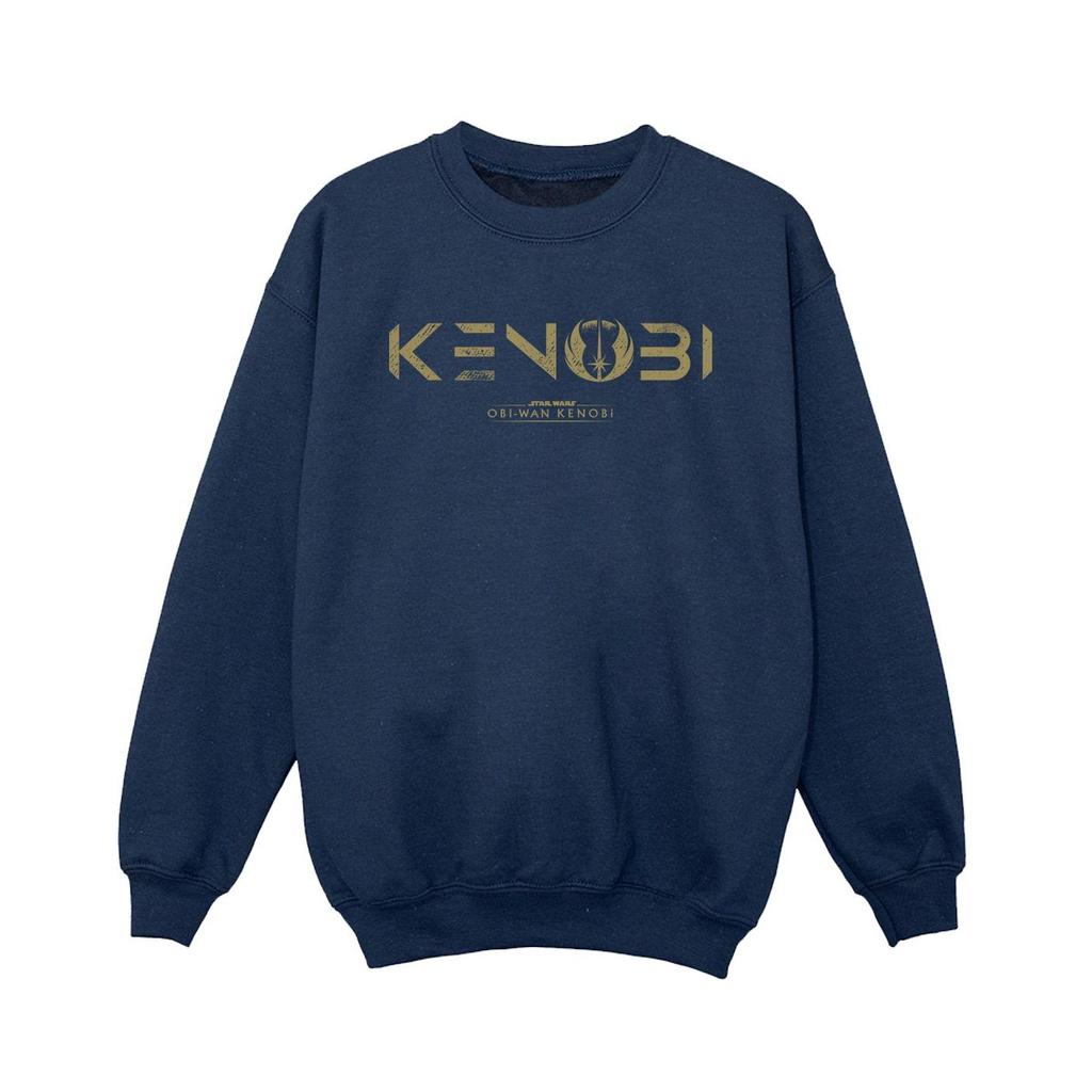 STAR WARS Boys Obi-Wan Kenobi Logo Sweatshirt