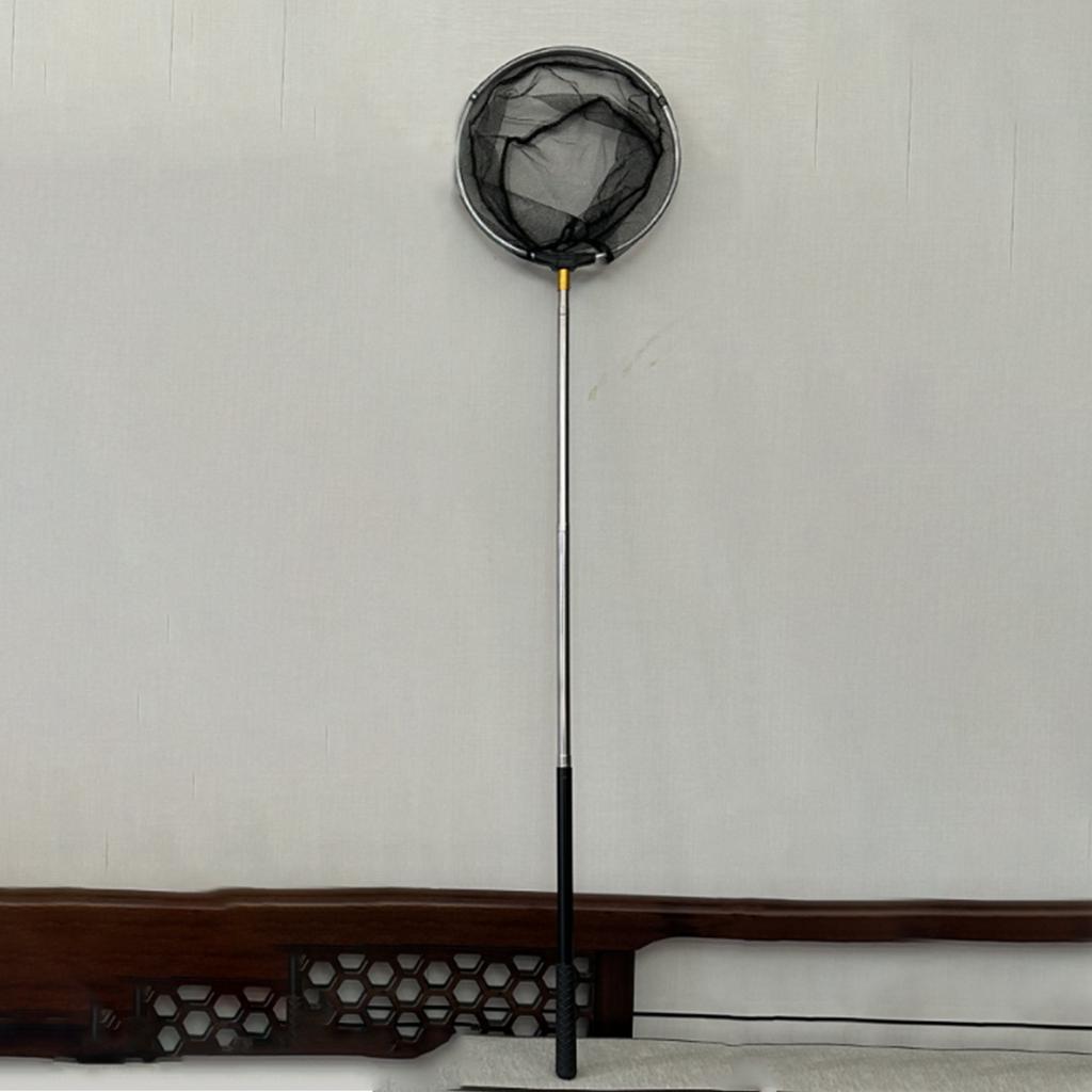 Stainless Steel Dip Net Butterfly Fishing Nets Pocket Fish Dip Net Poles Fishing Telescopic Pole Net Head Fishing Gear Supply