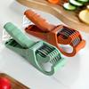 Comfortable Grip Portable Salad Cutter Non-slip Handle Vegetable Chopper  Banana