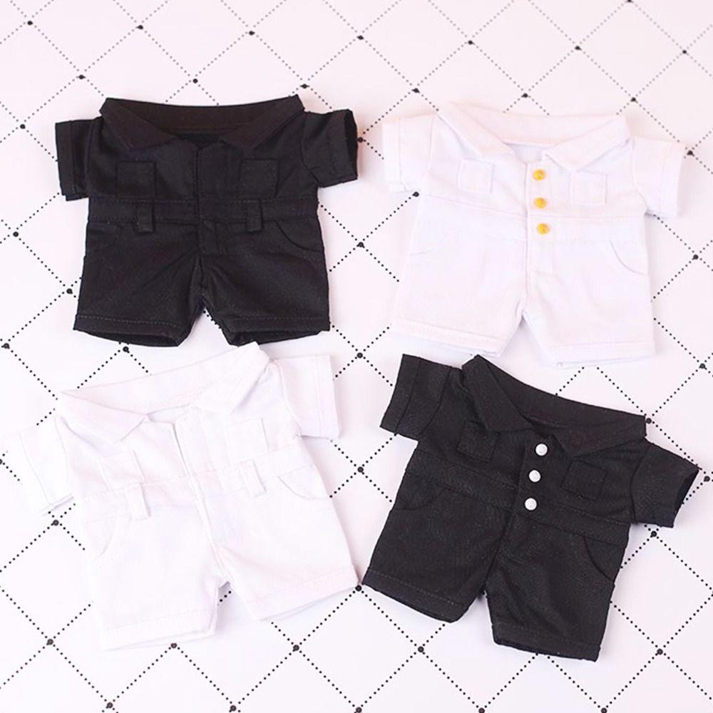 Clothes Cargo Overalls Suit 20cm Doll Trousers 20cm Doll Clothes Fashion Cotton Pants Clothes Suits