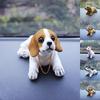 Cute Creative Car Doll Shaking Head Dog Ornaments Car Interior Decorations