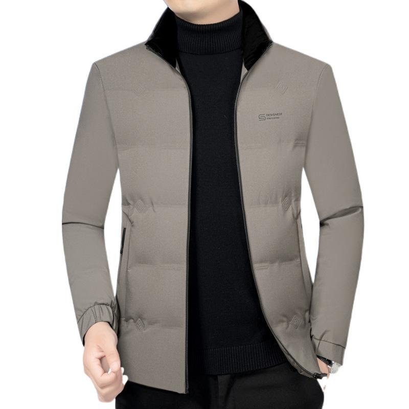 Мужское хлопковое пальто осень-зима новый стиль хлопковое пальто воротник стойка утолщенная теплая хлопковая куртка зимняя куртка