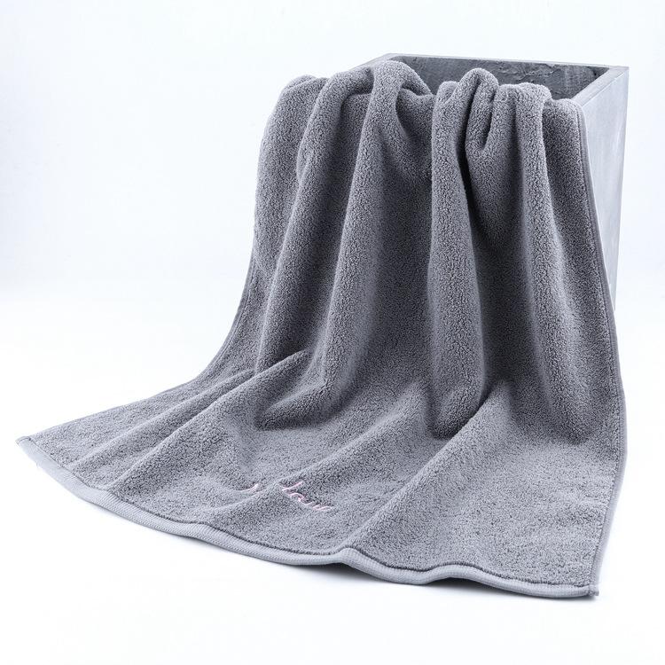 Bath Towel Pure Cotton Adult Soft Absorbent Men And Women Hotel Large Quick-Drying Towel Personalized Couple Large Towel Bath Towel