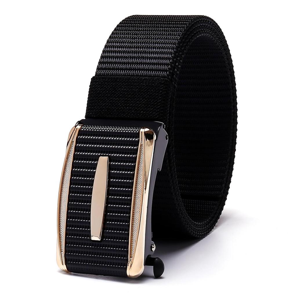 New Unisex Canvas Tactical Belt - No Metal Buckle, Woven Design, Ideal for Military Training.