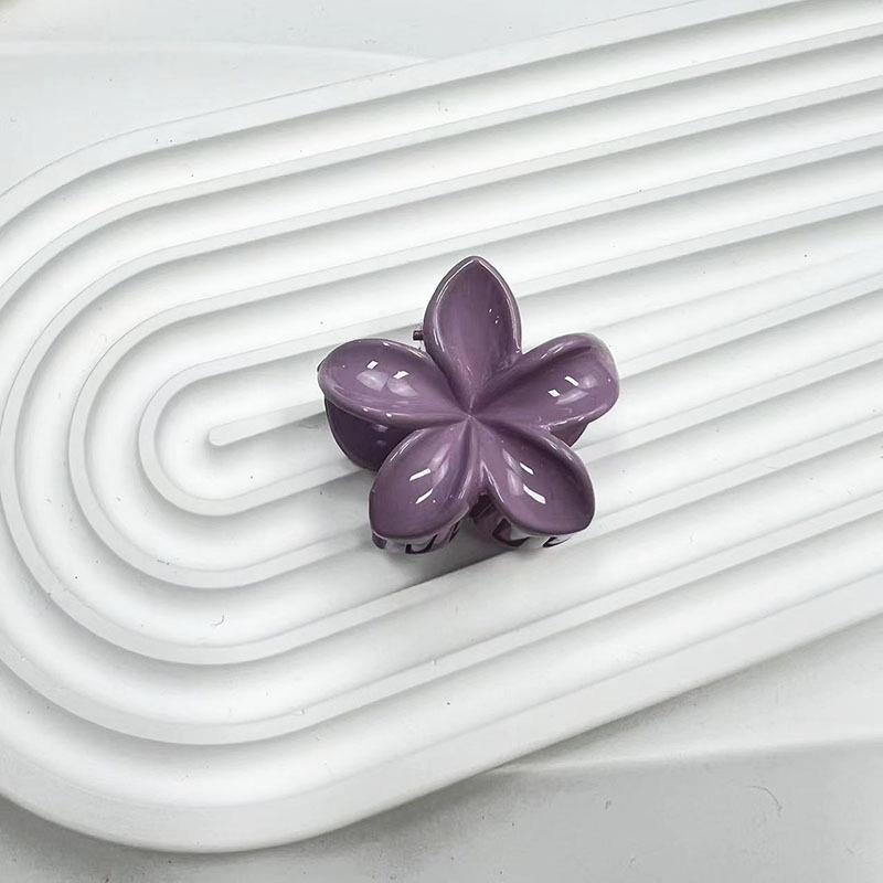 Европейский и американский Франжипани 4 см Модный зажим-краб для волос для пляжного отдыха