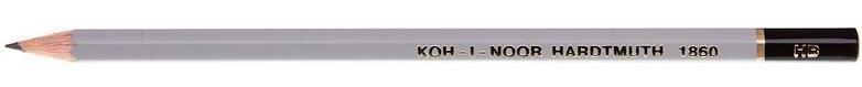 KIN graphite pencil 1860-HB gold star (12) 3404