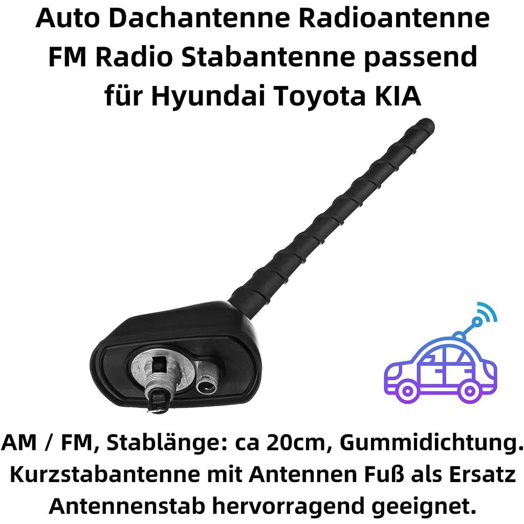 R15CS автомобильная антенна на крыше FM-радио стержневая антенна подходит для Hyundai Toyota KIA