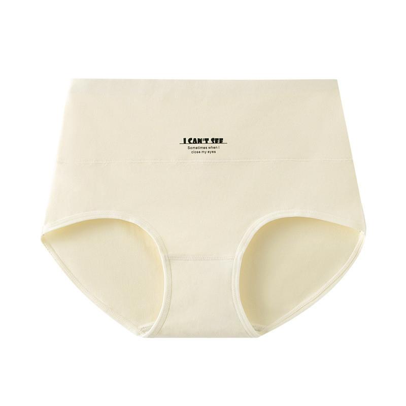 Cotton High Waist Womens Panties Soft Breathable Tummy Control For Everyday Wear